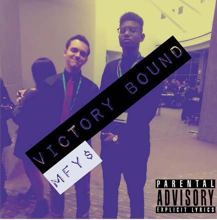 This is the cover for the single, Victory Bound.