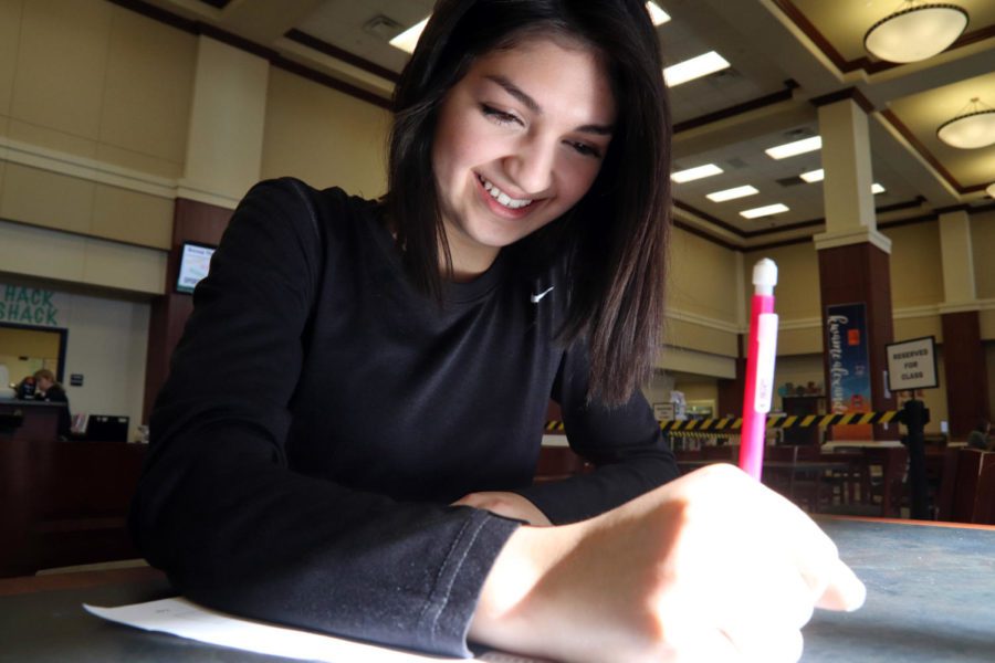 Senior Mariah Molina studies in the high school library. STAAR Re-tests will take place from Dec. 3-7. So, several classes are meeting in the library, the cafeteria and other classrooms to allow room for testers in specific areas. Eagles, find all your “Upcoming” and “Uplifting” updates here in news-brief list form. Check daily for opportunities to be involved as well as for accomplishments that show how fellow students are soaring, using their talents and skills.