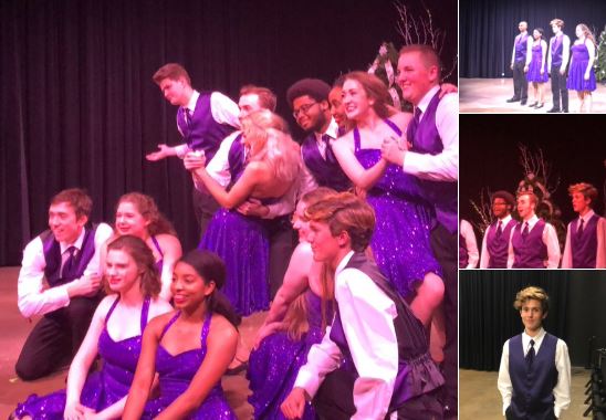 In todays featured Uplifting Tweet, Rogers Middle School choir director Natalie Joyner shares a collage of pictures from the Thursday evening Show Choir performance. High School director Crystal Chamberlains students, who performed  Thursday evening, are featured in the photos. Audiences can still catch one last performance Friday, Dec. 7 at 6:30 p.m. in the PHS Black Box Theatre. Admission is free. Concessions, including a hot cocoa Bar will be sold at the door.
