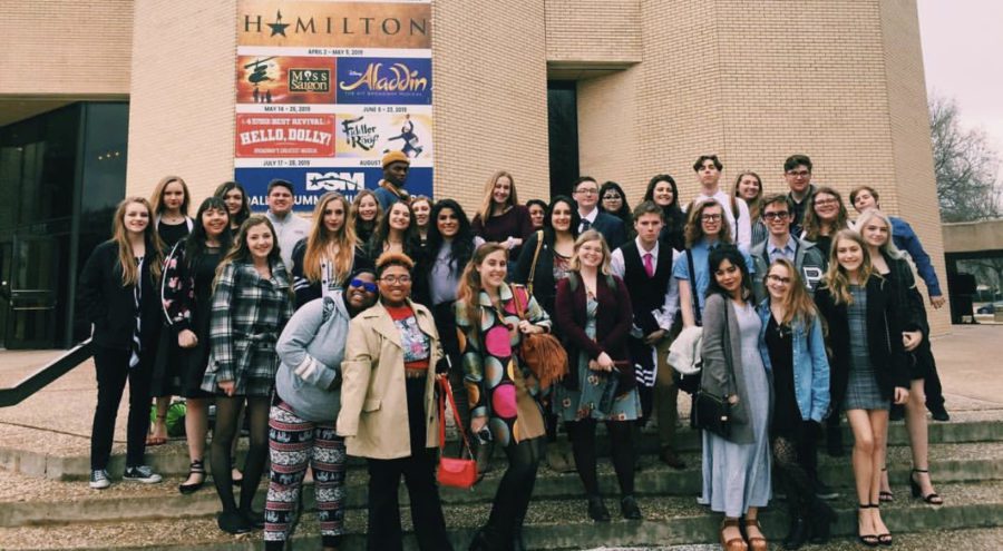 The International Thespian Society attended the Anastasia Musical Feb. 28. The musical took place in Music Hall at Fair Park, Dallas. There will be an improv performance in the Blackbox tonight, March 1.