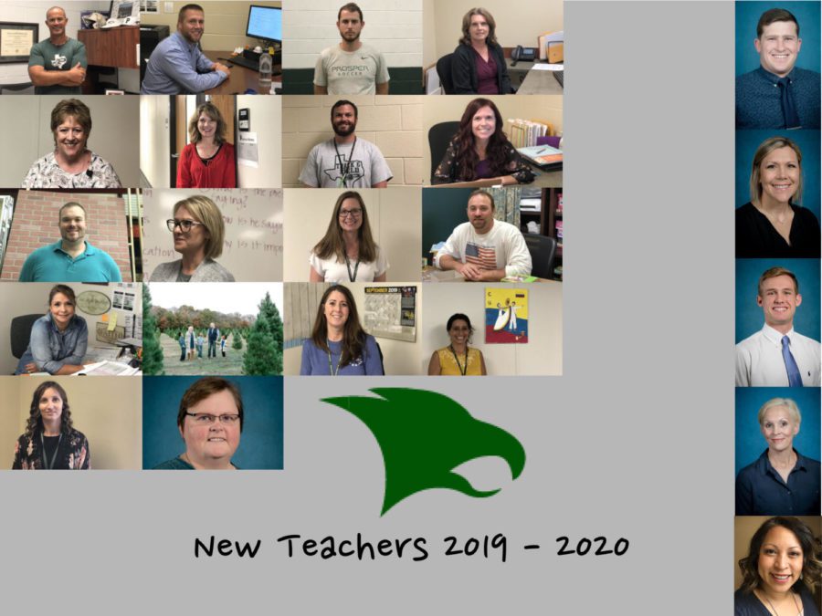 Prosper High School hired 46 new teachers this year. Eagle Nation Online will be covering as many as possible. 