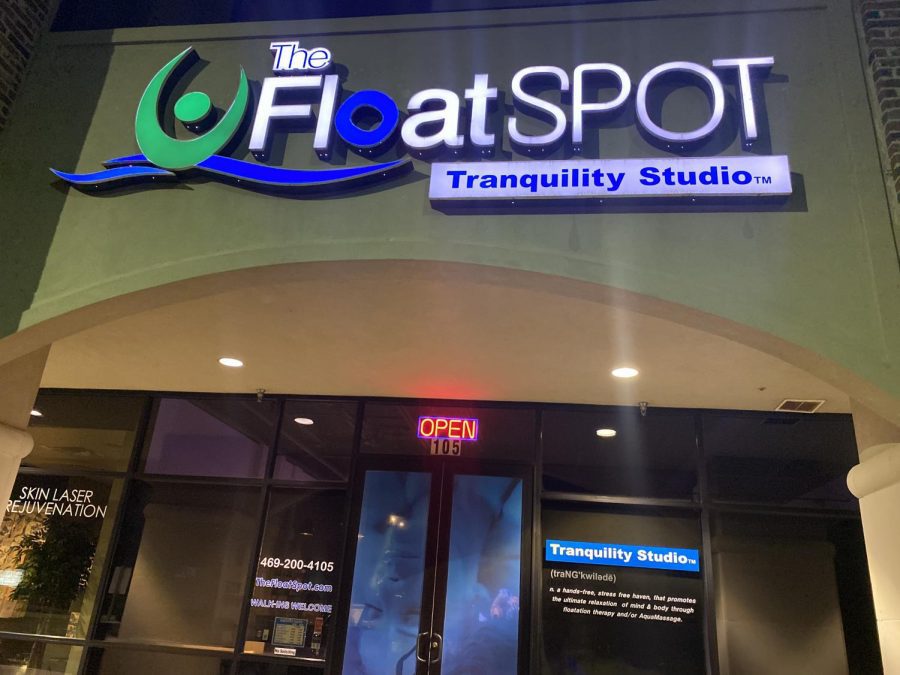 The Float Spot, located in Frisco on Legacy Drive, offers sensory deprivation tank sessions and aqua-massages. More information about the services and booking can be found on their website www.thefloatspot.com. I had a fantastic experience, and I dont regret trying it out, reviewer Maddie Moats said. It helped me unwind and was just an overall cool thing to experience at least once.
