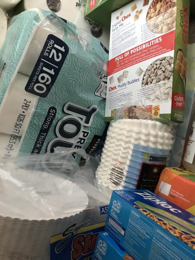 In light of the COVID-19 pandemic, the Keeler family stocks up on essentials like paper towels and cereal. “The stockpile is in case we go into a complete lockdown and they close the stores, or in case we get sick and we’re unable to get out,” Ellen Keeler said. “They’re selling out of stuff at stores. You go to the stores and there’s nothing there.”
