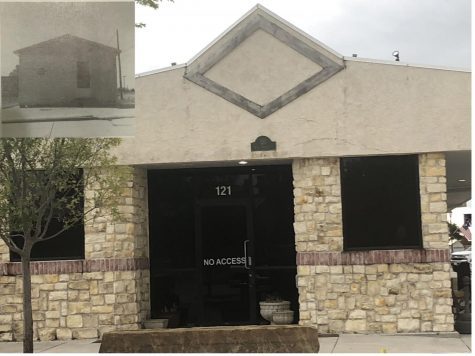 In the left corner, an old black-and-white photo of an earlier building sits ready for comparison with  the current Prosper police dispatch center, now located in that same location. In the attached column, writer Rusty Joe Gonzales takes a look back at Prosper history. It was a lot of things, a small cafe, a place to pay your bills, Joe Gonzales said when explaining the original site. Its definitely been through a lot of changes through the years. 