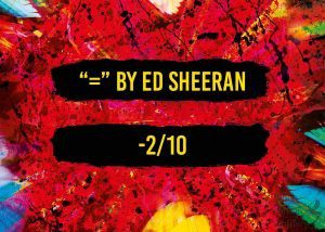 A digitally constructed image made on Canva introduces a review over Ed Sheerans new album by seniors Amanda Hare, Caleb Audia and Gabriella Winans. The album released Friday, Oct. 29. I had no expectations for the album, and it still didnt meet them, Hare said in the review. It couldnt be more underwhelming than it is, even if we just took out production overall.