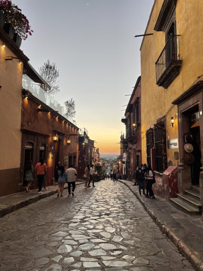 For Spring Break, junior Kalyani Rao went to San Miguel de Allende in Mexico, a small colonial town from the 17th century. Cobblestone streets and detailed buildings were the highlight of her trip. The sunset there was also one of the most beautiful ones she said shes seen.