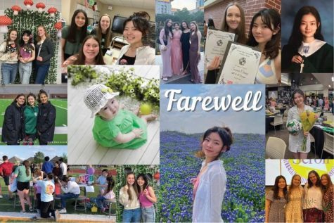 In a digitally constructed image by senior Executive Design Editor Julia Chung displays photos from her senior year and childhood. Chung has been on Eagle Nation Online since her junior year. After high school, Chung will attend School of the Art Institute of Chicago. 
