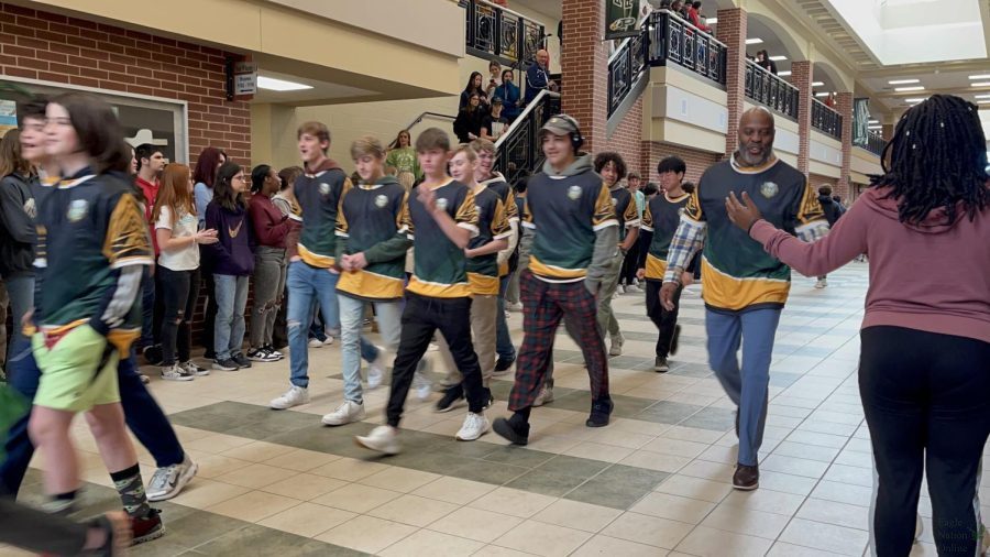 A sendoff for the Prosper esports team was held Monday, Jan. 9. The team started competitions the same day. The team went to state and won the first round, currently advancing to the semi-finals. 