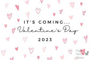 In a graphic made on Canva, reporter Neena Sidhu highlights the fact that Valentines Day is coming up. There is a short story by writer Brooke Murphree in the side-by-side. There is also a column by Lauren Clayton.