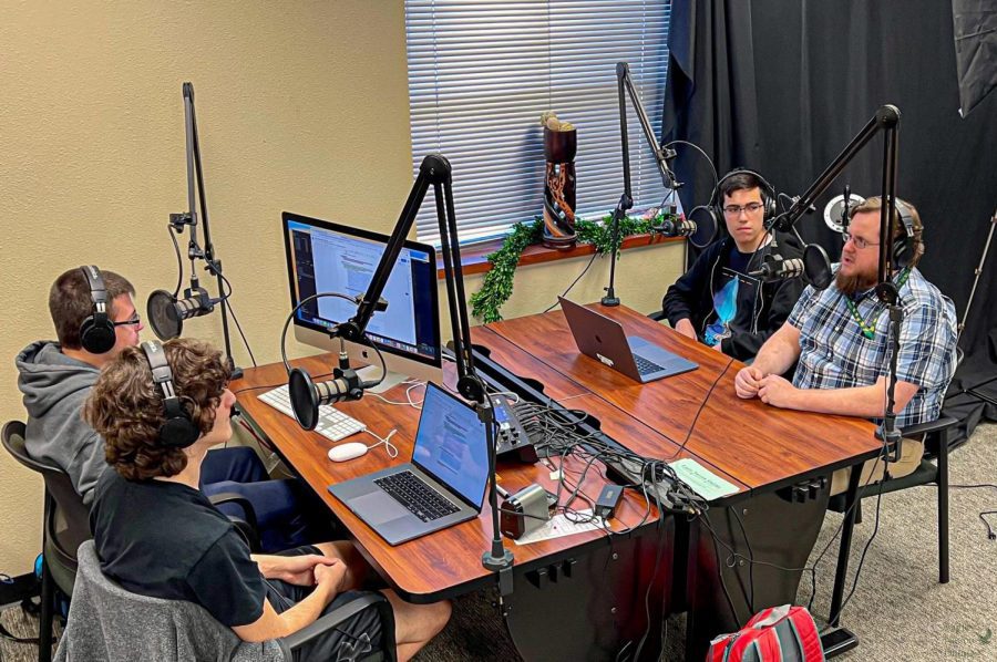 In+this+episode+of+The+Game+Room%2C+sophomores+Jake+Radcliffe+and+Paul+Popovich+join+junior+Christian+Alfano+to+discuss+the+topic+of+esports+with+Video+Game+Design+and+Video+Game+Programming+teacher+and+Esports+Club+sponsor+Jeremy+Kincaid.+The+cast+talks+about+the+beginnings+of+Kincaids+gaming+career+and+how+the+Esports+Club+started.+They+also+explore+whats+next+for+esports.+This+is+the+podcast%E2%80%99s+second+episode+of+its+second+season.