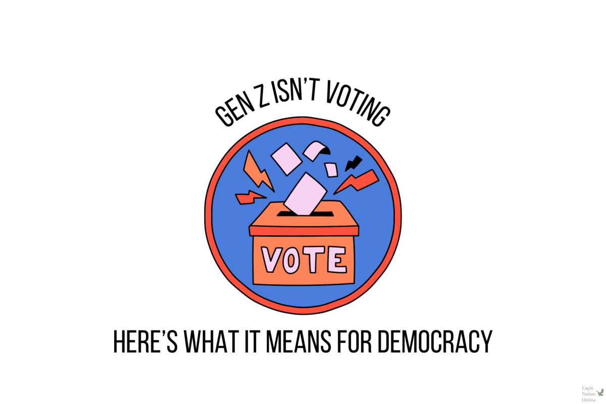 In this graphic, created through Canva, a box labeled vote along with multiple ballots are portrayed. This represents the potential votes that Generation Z can make in order to make their voice apparent in government. If you are at least 17 and a half years old, a US citizen, and a resident in Texas then you can register to vote in Texas,  Scott Nichols, United States Government teacher at PHS said. You must register to vote at least 30 days prior to an election you intend to vote in. Please make your voice heard and work for the change you seek.