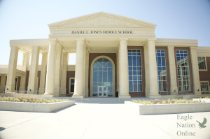 Jones Middle School welcomed 1,000 new students at the beginning of this school year. The middle school has a capacity of 1,500 students. Four new schools (elementary, middle, and high school) will be opened in August of 2025. 
