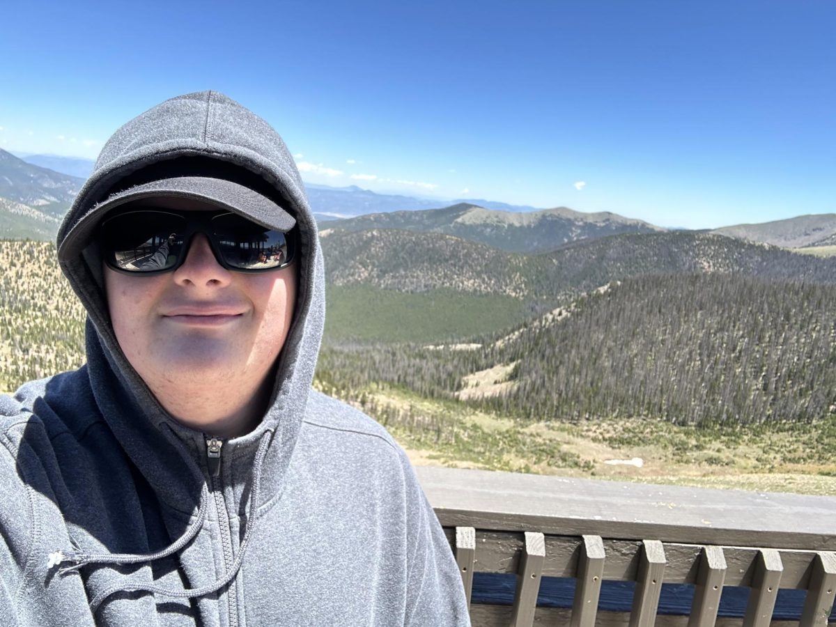 As he arrives at the top of a mountain in Monarch, Colorado, senior Will Ligon takes a quick picture. "I love being in the mountains, and it really shows the magnitude of God." Will stated. "I grew up going to Colorado, but it has never lost how amazing the views are."