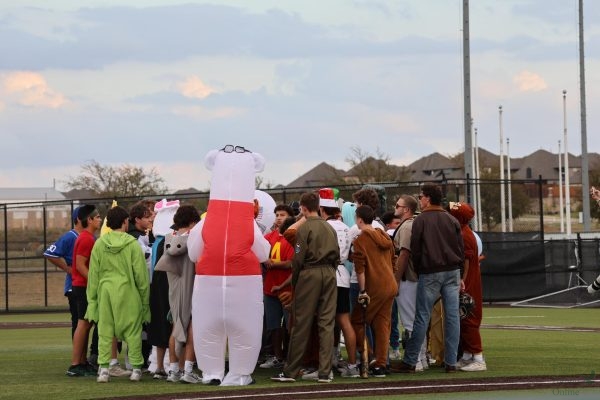 Baseball gets into halloween spirit with practice