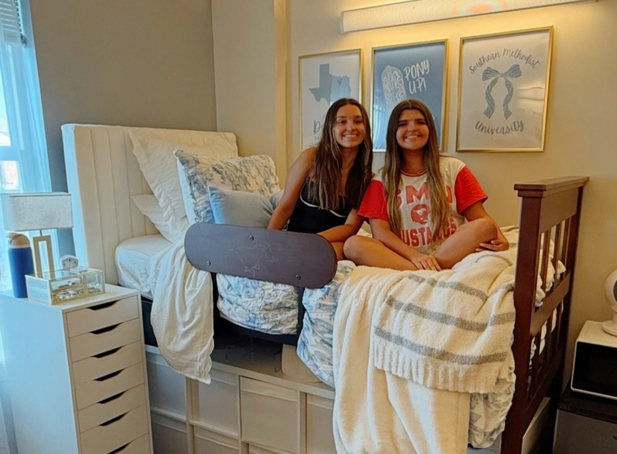Watching her older sister Sofia Ayala settles into her dorm at Southern Methodist University, Michelle Ayala reflects on how quickly everyday moments turn into memories. Their time together became less frequent after Sofia began college. "You don't realize how meaningful that time is until life moves forward," said Ayala. "And the house feels quieter." 